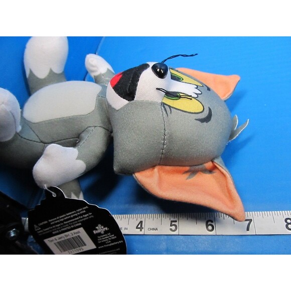 Tom And Jerry Cartoon Plush 7" Warner Brothers Toy Factory Lot of 2 w/Tag - Picture 12 of 12